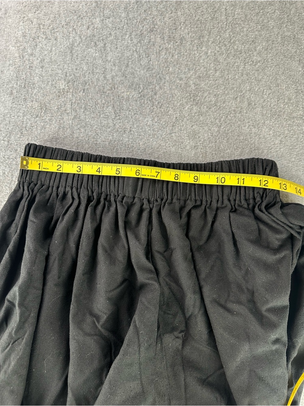 Miranda Bennett 100% Raw Silk Black Wide Leg Palazzo Pants Pockets Size Small - Picture 12 of 16